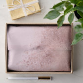 Papier Mousseline Fille Blush Rose Or Sprayed Confetti Ombre (Cadeau)