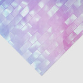 Papier Mousseline Fille brillant iridescente mère de perle brillant (Détail)