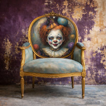 Fille Clown Fantaisiste Découpage