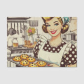 Papier Mousseline Fille Cupcake (Recto)