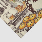 Papier Mousseline Fille Cupcake (Détail)