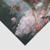 Papier Mousseline Fille dans l'eau (Détail)