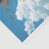 Papier Mousseline Fille de la Prairie en Dentelle Découpage de Campa (Détail)