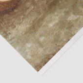 Papier Mousseline Fille en robe jaune, Modigliani (Détail)