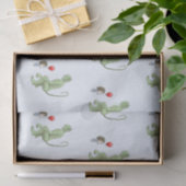 Papier Mousseline Fille et Gobelin (Cadeau)