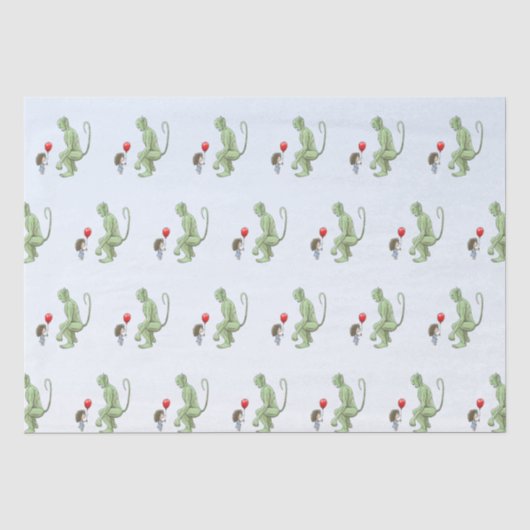 Papier Mousseline Fille et Gobelin (Recto)