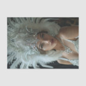 Papier Mousseline Fille Flapper des années 192029 (Recto)