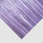 Papier Mousseline Fille Lavande Violet Glam Tinsel Grilles (Détail)