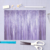 Papier Mousseline Fille Lavande Violet Glam Tinsel Grilles (Artisanat)