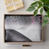 Papier Mousseline Fille noire Bubblegum sorcière rose-o-ween (Cadeau)