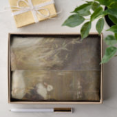 Papier Mousseline Fille nourricière canards (par Frederick Morgan) (Cadeau)