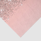 Papier Mousseline Fille Rose Gold Confetti Pink Gradient Ombre (Détail)