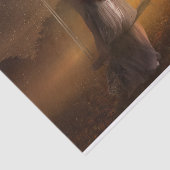 Papier Mousseline Fille sur la page de découpage de voilure (Détail)