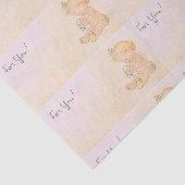 Papier Mousseline Fille vintage (Détail)