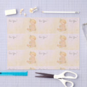 Papier Mousseline Fille vintage (Artisanat)