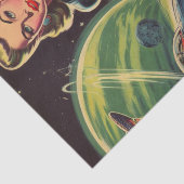 Papier Mousseline Fille Wi-Fi Sci Retro (Détail)