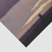 Papier Mousseline "Fin après-midi" Western Art de Maynard Dixon (Détail)