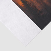 Papier Mousseline Fire Wolf (Détail)