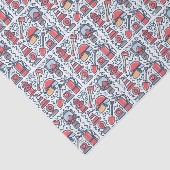 Papier Mousseline Firefighter Decoupage (Détail)