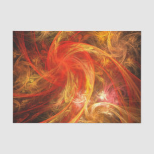 Papier Mousseline Firestorm Nova Art Abstrait