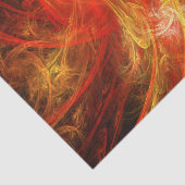 Papier Mousseline Firestorm Nova Art Abstrait (Détail)