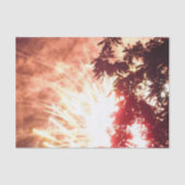 Papier Mousseline Fireworks 12 papier de tissu (Recto)