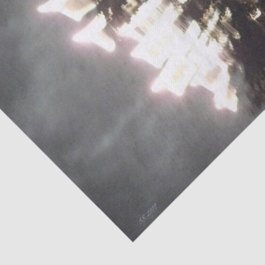 Papier Mousseline Fireworks 2 papier tissu (Détail)