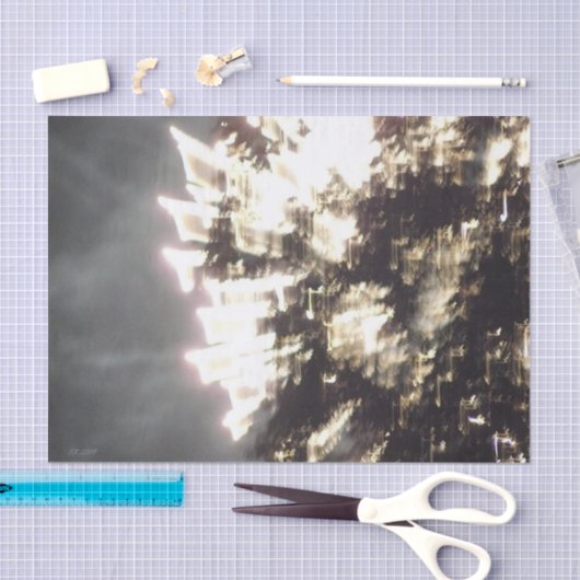 Papier Mousseline Fireworks 2 papier tissu (Artisanat)