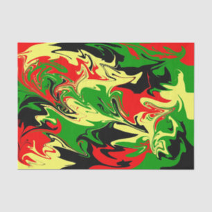 Papier Mousseline Fissures afrocentriques