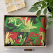 Papier Mousseline Fissures afrocentriques (Cadeau)