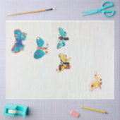 Papier Mousseline Five Butterflies (Artisanat)