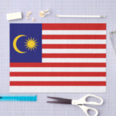 Papier Mousseline Flag malaisien (Artisanat)