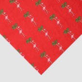 Papier Mousseline Flamant de Noël (Détail)