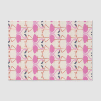 Papier Mousseline Flamant rose Décor Vibes tropicales Oiseau exotiqu