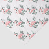 Papier Mousseline Flamant rose rose (Design 63 Pink Series) (Détail)