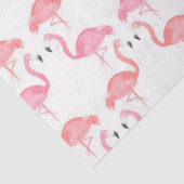 Papier Mousseline Flamant rose série Vibes tropicales Design 15 (Détail)