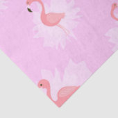 Papier Mousseline Flamant rose série Vibes tropicales Design 16 (Détail)