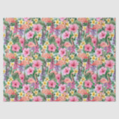 Papier Mousseline Flamants roses (Recto)