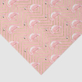 Papier Mousseline Flamants roses roses (Design 13 Pink Series) (Détail)