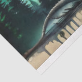 Papier Mousseline Flamme de dragon (Détail)