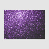 Papier Mousseline Flamme de parties scintillant foncé violet brillan (Recto)