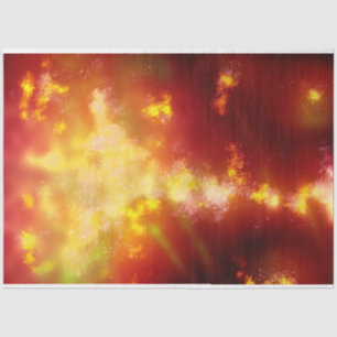 Papier Mousseline Flamme du ciel nocturne