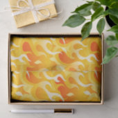 Papier Mousseline Flammes chaudes (Cadeau)