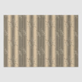 Papier Mousseline Flammes de neige de Noël magiques sur Noël d'or (Recto)