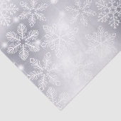 Papier Mousseline Flammes de neige et lumières (Détail)