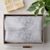 Papier Mousseline Flammes de neige et lumières (Cadeau)