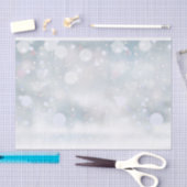 Papier Mousseline Flammes de neige gelées d'hiver Noël (Artisanat)