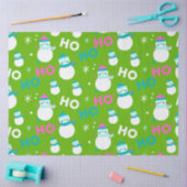 Papier Mousseline Flammes De Neige Ho Ho Noël (Artisanat)