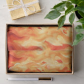 Papier Mousseline Flammes d'incendie (Cadeau)