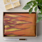 Papier Mousseline Flammes d'incendie (Cadeau)